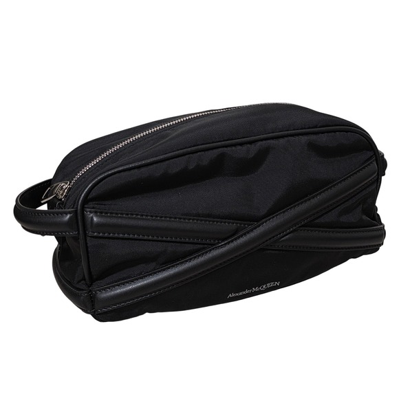 Alexander McQueen Other - Alexander McQueen Harness Black Nylon Leather Travel Beauty Bag